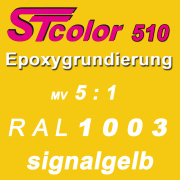 STcolor 510 2K EP Metallgrund GMV 5:1 RAL 1003 signalgelb...
