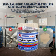 Standard Spachtel beige 1 kg Dose