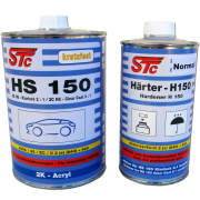 1,5 L 2K HS 150 Acryl Klarlack Spezial Set 2:1 kratzfest...