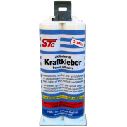 2K Universal Kraftkleber 3 Min. 3x 50 ml inkl. Mischer Aktions Set