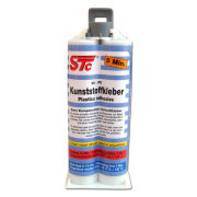 2K PUR Kunststoffkleber 5 Min. Doppelkartusche 50 g