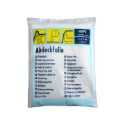 Abdeckfolie / Schutzplane / Malerfolie 4 m x 5 m | 7...