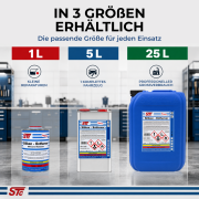 Silikonentferner antistatisch kurz 1 L Flasche