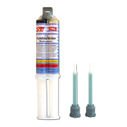 2K PUR Kunststoffkleber 1 Min. Doppelspritze 25 g inkl. 2...