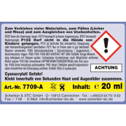 Spezialklebe Set ( Kleber A + F&uuml;ller B )