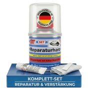 Reparaturharz SET 250 g inkl. Zubeh&ouml;r (styrolreduziert)