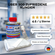 Reparaturharz SET 250 g inkl. Zubeh&ouml;r (styrolreduziert)