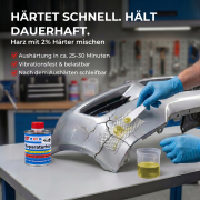 Reparaturharz SET 250 g inkl. Zubeh&ouml;r (styrolreduziert)
