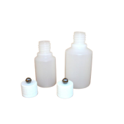 PE-Flaschen  50 ml (HDPE-Kunststoff) inkl. Mischkugel