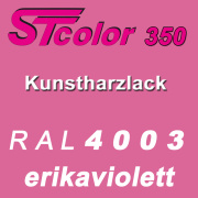 STcolor 350 1K Kunstharzlack RAL 4003 erikaviolett