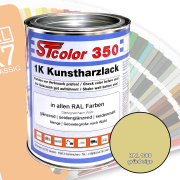STColor 350 1K Kunstharzlack RAL 1000 gr&uuml;nbeige