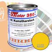STcolor 350 1K Kunstharzlack RAL 1003 signalgelb