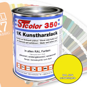 STcolor 350 1K Kunstharzlack RAL 1016 schwefelgelb