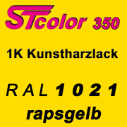STcolor 350 1K Kunstharzlack RAL 1021 rapsgelb