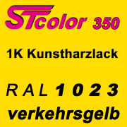 STcolor 350 1K Kunstharzlack RAL 1023 verkehrsgelb