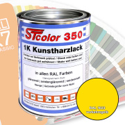 STcolor 350 1K Kunstharzlack RAL 1023 verkehrsgelb