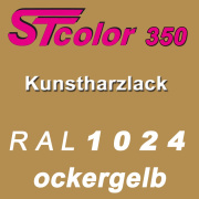 STcolor 350 1K Kunstharzlack RAL 1024 ockergelb