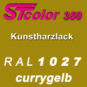 STcolor 350 1K Kunstharzlack RAL 1027 currygelb