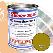 STcolor 350 1K Kunstharzlack RAL 1027 currygelb