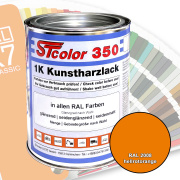 STcolor 350 1K Kunstharzlack RAL 2008 hellrotorange