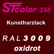 STcolor 350 1K Kunstharzlack RAL 3009 oxidrot