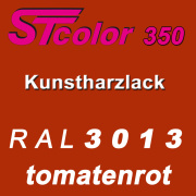 STcolor 350 1K Kunstharzlack RAL 3013 tomatenrot