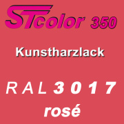 STcolor 350 1K Kunstharzlack RAL 3017 rose