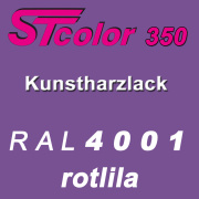 STcolor 350 1K Kunstharzlack RAL 4001 rotlila