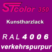 STcolor 350 1K Kunstharzlack RAL 4006 verkehrspurpur