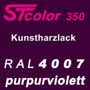 STcolor 350 1K Kunstharzlack RAL 4007 purourviolett