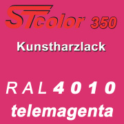 STcolor 350 1K Kunstharzlack RAL 4010 telemagenta
