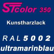 STcolor 350 1K Kunstharzlack RAL 5002 ultramarinblau