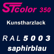 STcolor 350 1K Kunstharzlack RAL 5003 saphirblau