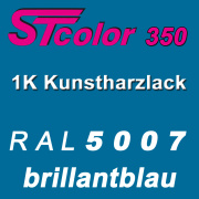 STcolor 350 1K Kunstharzlack RAL 5007 brillantblau