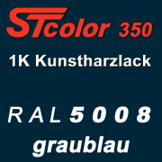 STcolor 350 1K Kunstharzlack RAL 5008 graublau