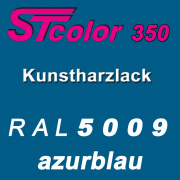 STcolor 350 1K Kunstharzlack RAL 5009 azurblau