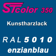 STcolor 350 1K Kunstharzlack RAL 5010 enzianblau