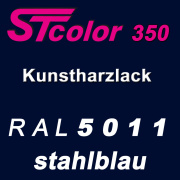 STcolor 350 1K Kunstharzlack RAL 5011 stahlblau