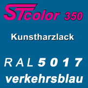 STcolor 350 1K Kunstharzlack RAL 5017 verkehrsblau