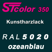 STcolor 350 1K Kunstharzlack RAL 5020 ozeanblau