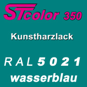 STcolor 350 1K Kunstharzlack RAL 5021 wasserblau