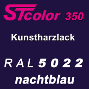 STcolor 350 1K Kunstharzlack RAL 5022 nachtblau