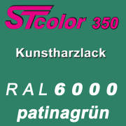 STcolor 350 1K Kunstharzlack RAL 6000 patinagr&uuml;n