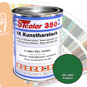 STcolor 350 1K Kunstharzlack RAL 6002 laubgr&uuml;n