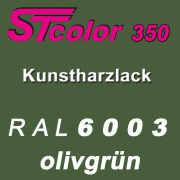 STcolor 350 1K Kunstharzlack RAL 6003 olivgr&uuml;n