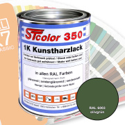 STcolor 350 1K Kunstharzlack RAL 6003 olivgr&uuml;n