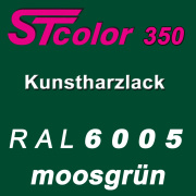 STcolor 350 1K Kunstharzlack RAL 6005 moosgr&uuml;n