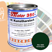 STcolor 350 1K Kunstharzlack RAL 6009 tannengr&uuml;n