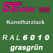 STcolor 350 1K Kunstharzlack RAL 6010 grasgr&uuml;n