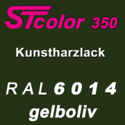 STcolor 350 1K Kunstharzlack RAL 6014 gelboliv